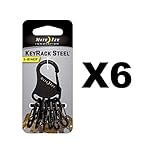 Algopix Similar Product 11 - Nite Ize SBiner KeyRack Black Steel