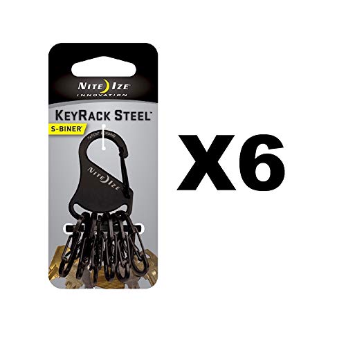 Algopix Similar Product 20 - Nite Ize SBiner KeyRack Black Steel