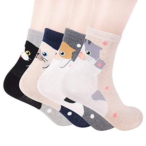 Algopix Similar Product 19 - Womens Casual Socks  Cute Crazy Lovely