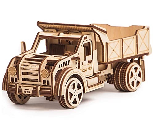 Algopix Similar Product 6 - Wood Trick American Truck Model Kit