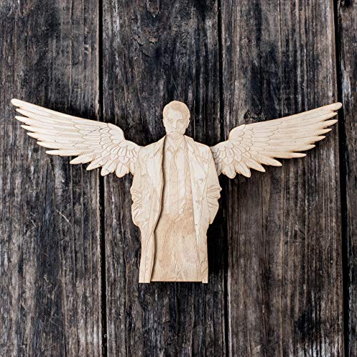 Algopix Similar Product 11 - Crafts Castiel Christmas Tree Topper