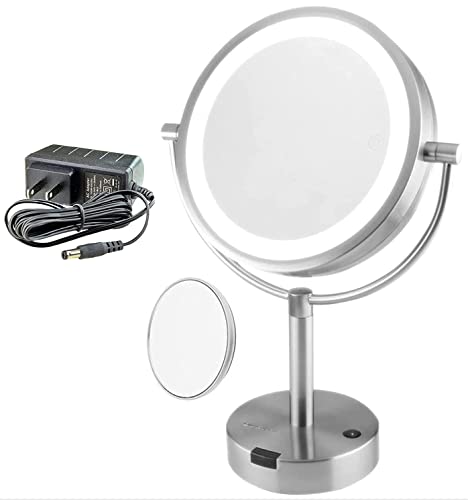 Algopix Similar Product 17 - Ovente 85 Lighted Tabletop Mirror 1X