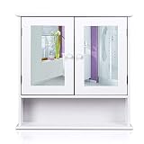 Algopix Similar Product 9 - HOMFA Bathroom Wall Cabinet