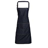Algopix Similar Product 5 - Premier Jeans Stitch Bib Apron  Indigo