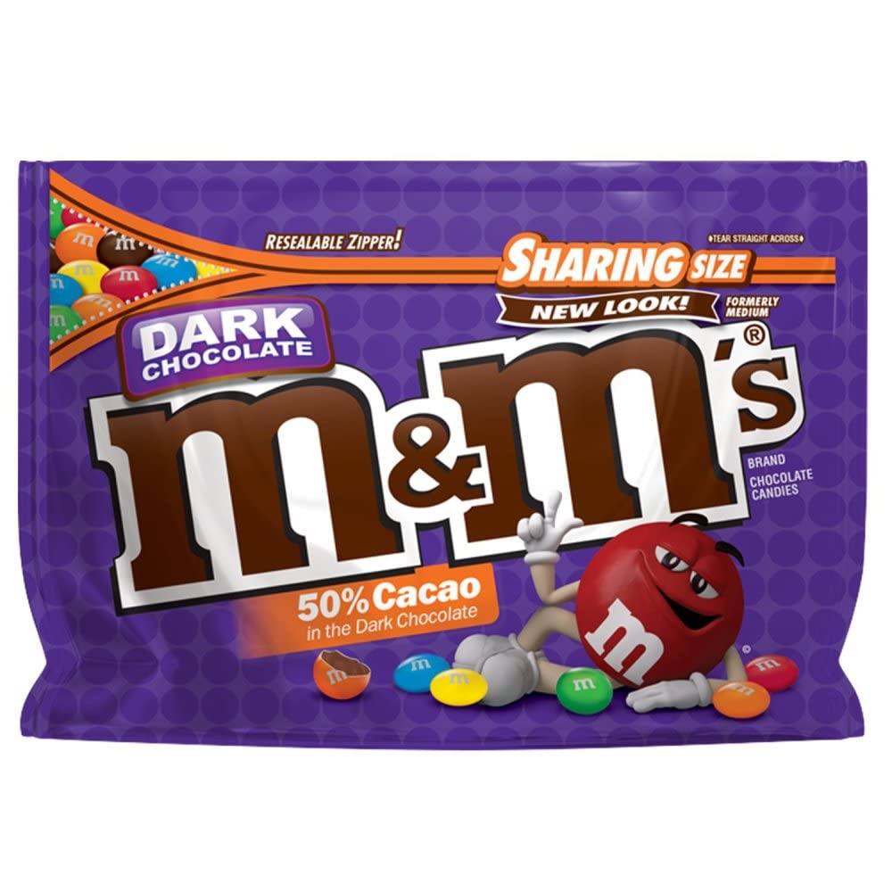 Algopix Similar Product 11 - MMS Dark Chocolate Candy Sharing Size