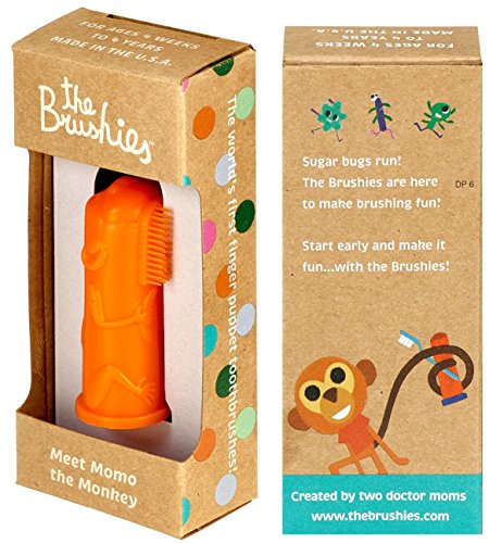 Algopix Similar Product 15 - The Brushies Momo The Monkey Baby
