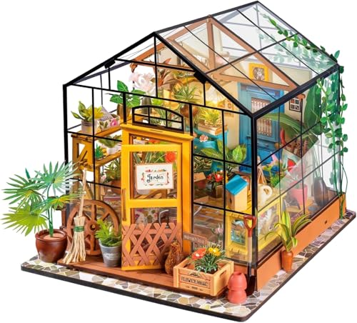 Algopix Similar Product 18 - ROBOTIME DIY Miniature House Kit Mini