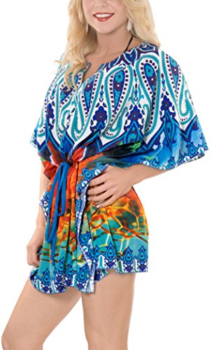 Algopix Similar Product 2 - LA LEELA Womens Mini Beach Swimwear