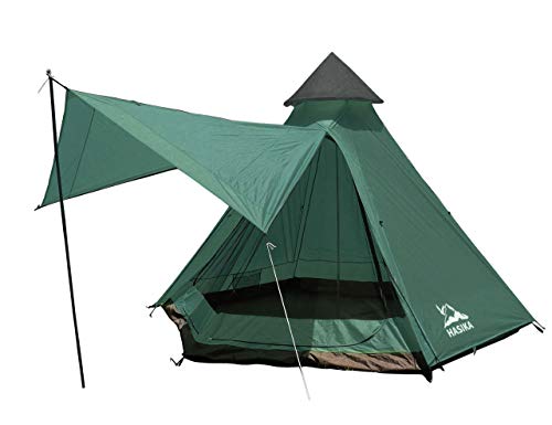 Algopix Similar Product 2 - Teepee Camping Conical Tent with Screen