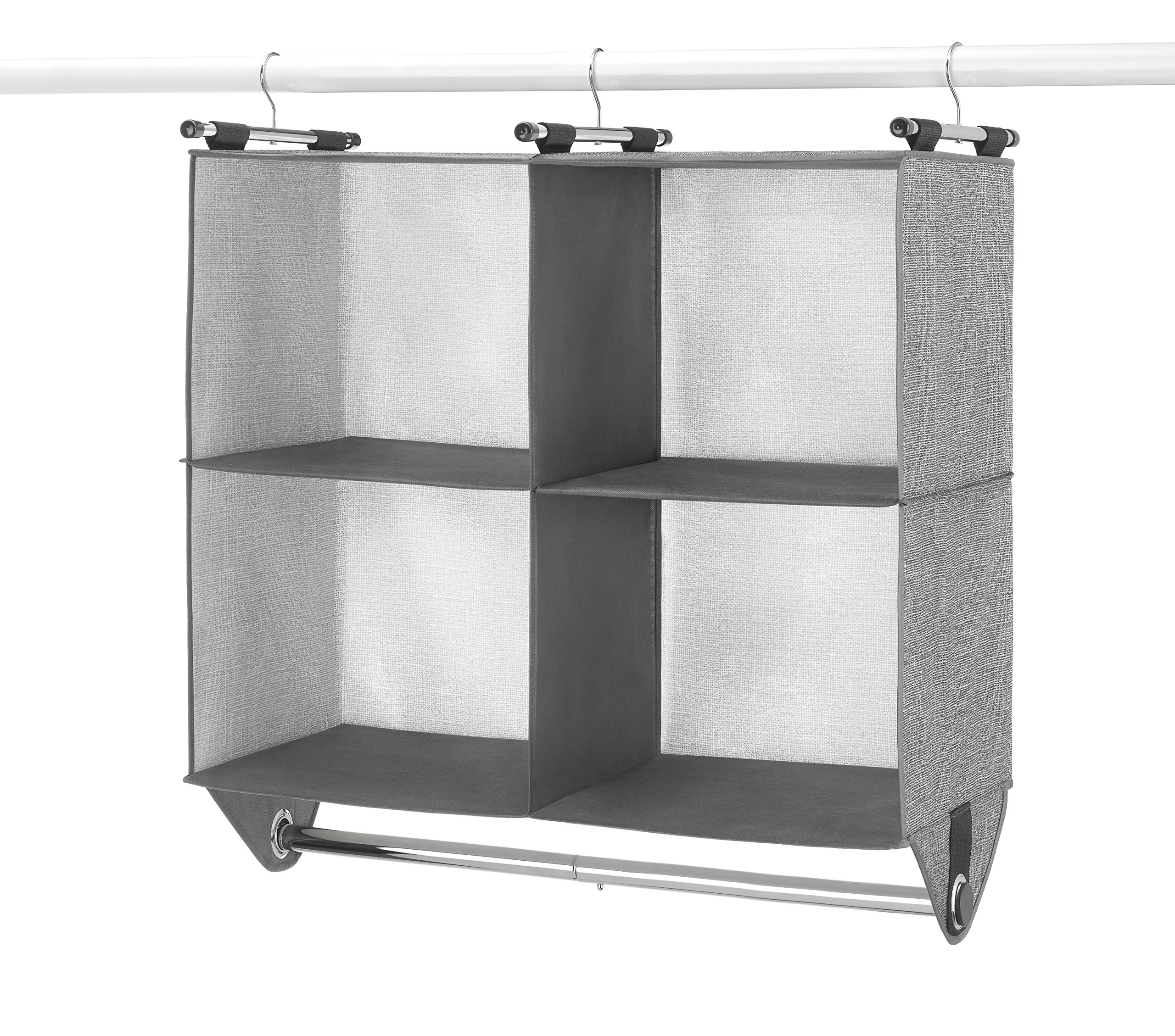 Algopix Similar Product 2 - Whitmor 4 Section Fabric Closet