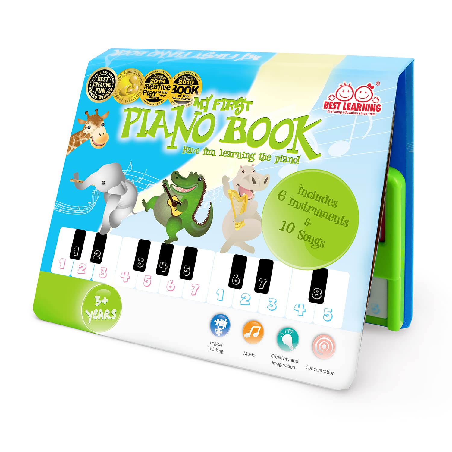 Algopix Similar Product 11 - BEST LEARNING My First Piano Book 