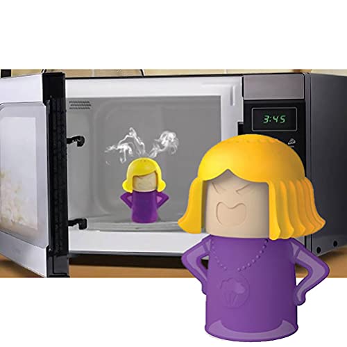 Algopix Similar Product 7 - Angry Mom Microwave Cleaner - Purple