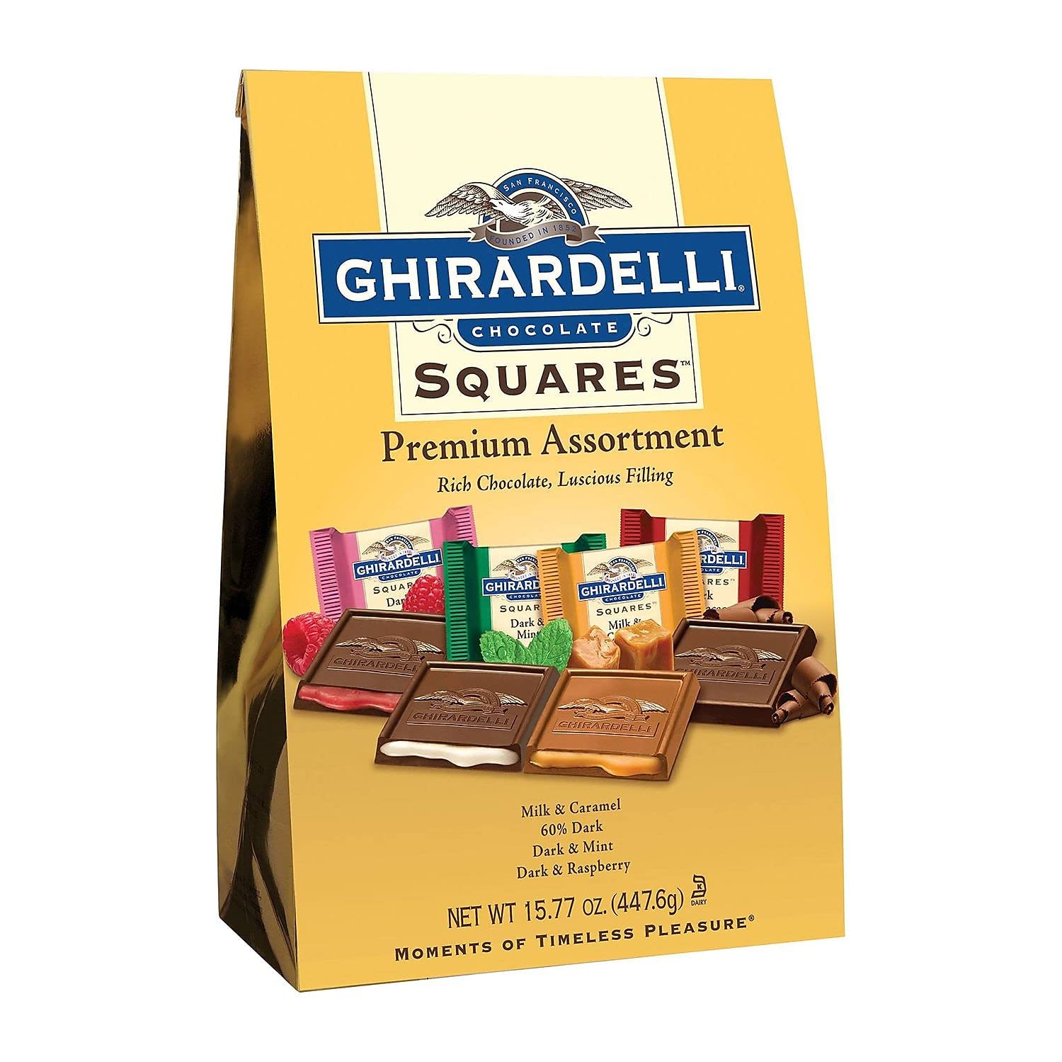 Algopix Similar Product 4 - Ghirardelli Assorted Squares Bag