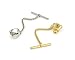 Algopix Similar Product 13 - Tie Tack Clutch with Chain Assortment 