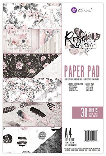 Algopix Similar Product 16 - Prima Marketing A4 Paper Pad-Rose Quartz