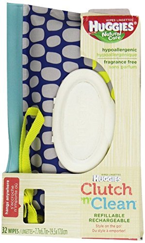 Algopix Similar Product 1 - Huggies Natural Care Baby Wipes Clutch