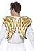 Algopix Similar Product 12 - Smiffys 48927 Deluxe Angel Wings Gold