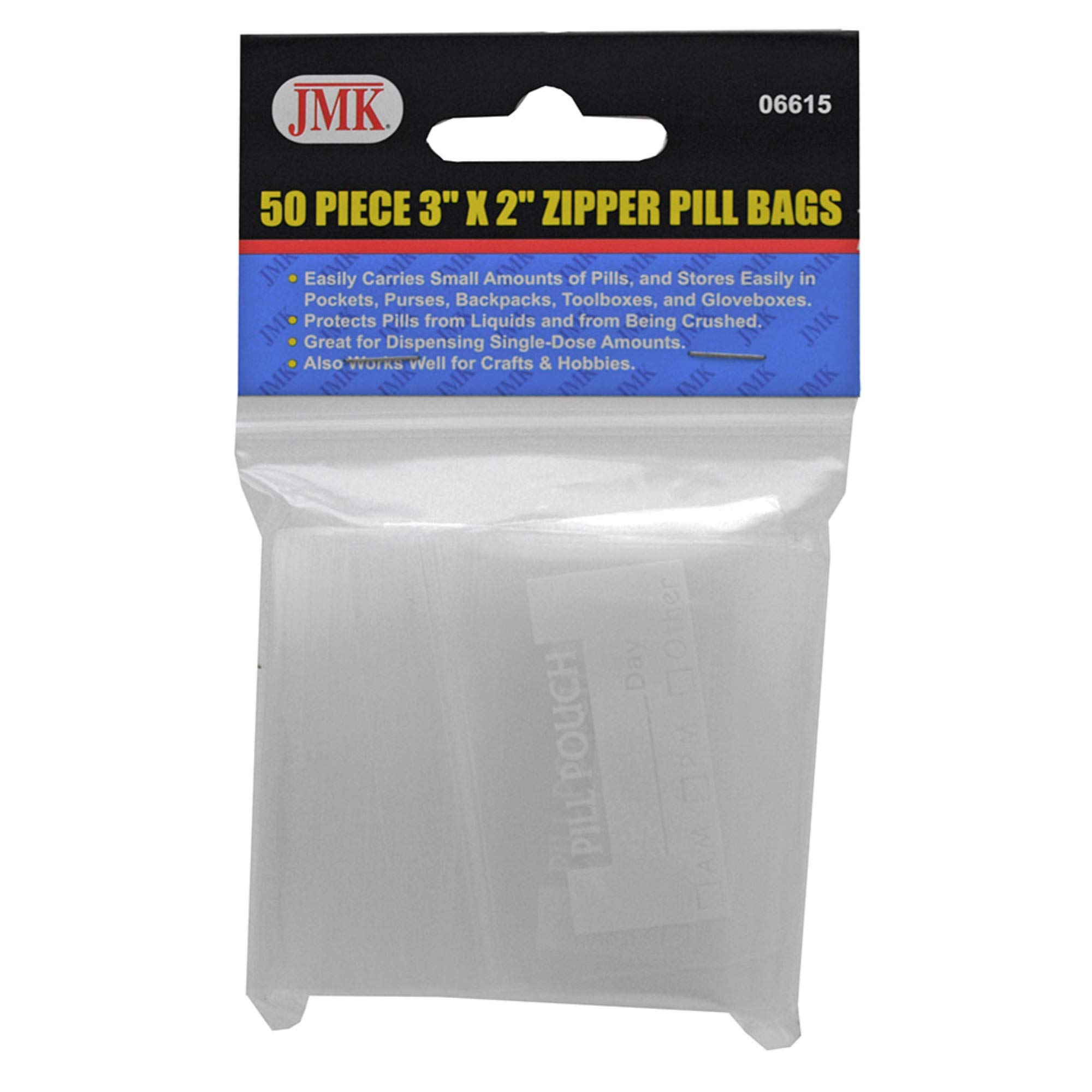 Algopix Similar Product 7 - Perfect 3" x 2" Zipper Pill Bags