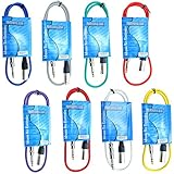 Algopix Similar Product 12 - MCSPROAUDIO 8 PACK Snake 3 Foot ft