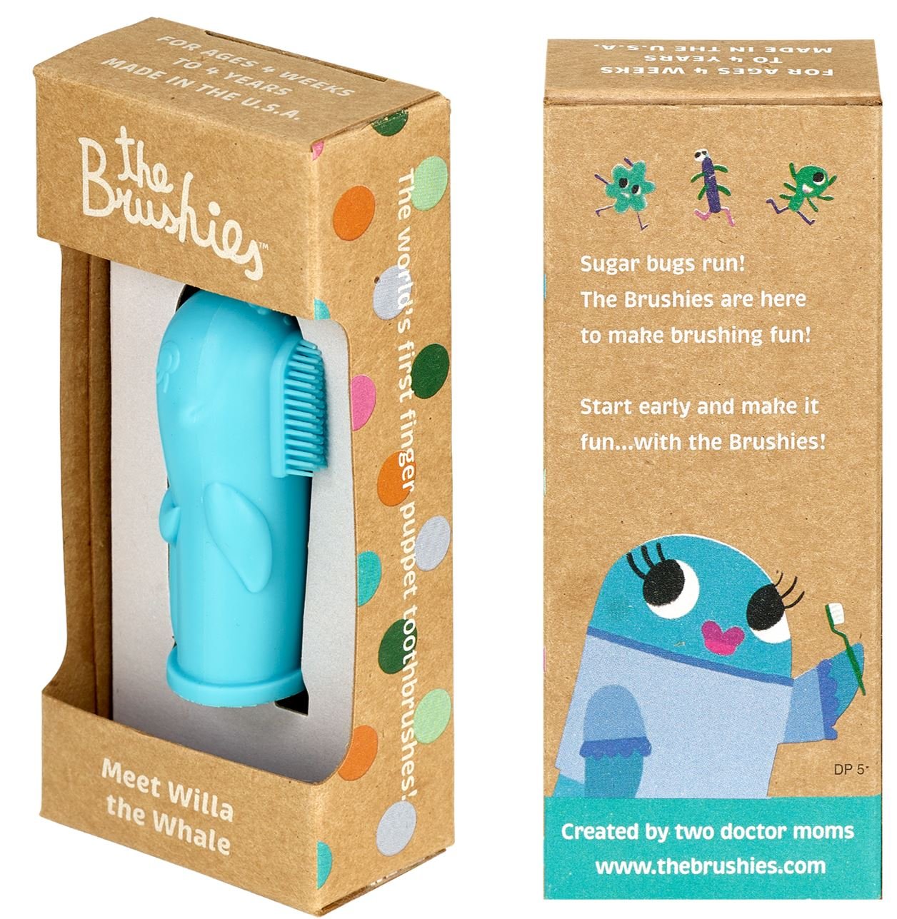 Algopix Similar Product 10 - The Brushies Willa The Whale Toddler