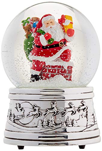 Algopix Similar Product 9 - Reed & Barton Rooftop Santa - Snowglobe
