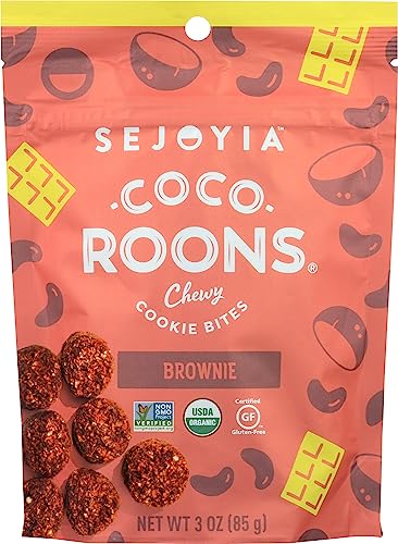 Algopix Similar Product 16 - SEJOYIA Organic Brownie Coco-Roons, 3 OZ