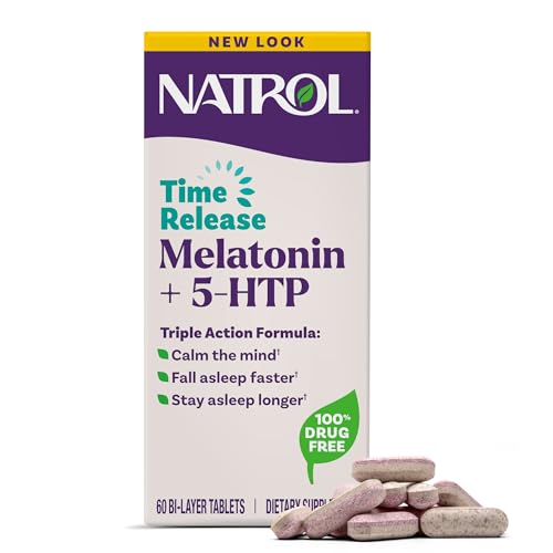 Algopix Similar Product 3 - Natrol Melatonin  5HTP Time Release