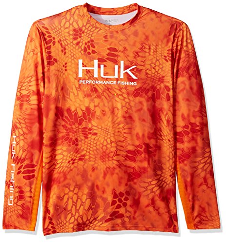 Algopix Similar Product 18 - Huk Mens Kryptek Solid Icon Long