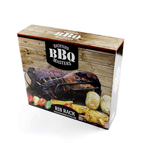Algopix Similar Product 7 - Backyard BBQ Masters Rib Rack