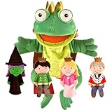 Algopix Similar Product 17 - Fiesta Crafts Frog Prince Hand and