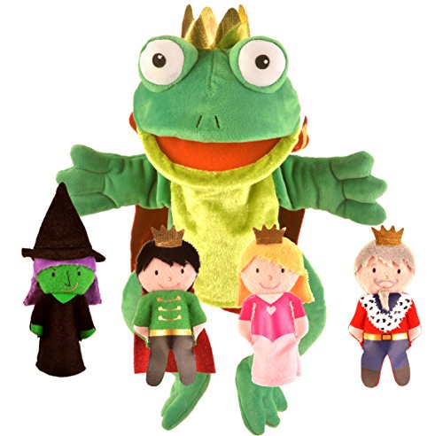 Algopix Similar Product 12 - Fiesta Crafts Frog Prince Hand and