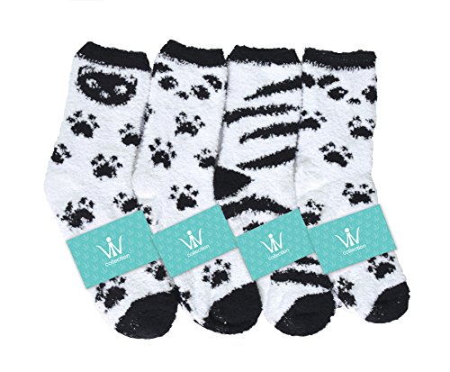 Algopix Similar Product 18 - Fluffy Soft Warm Fuzzy Winter Slipper