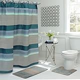Algopix Similar Product 3 - Bath Fusion Regent Stripe 15Piece