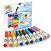 Algopix Similar Product 9 - Crayola Color Wonder Markers Mess Free