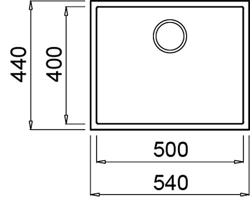 Algopix Similar Product 16 - Elleci Quadra Sink, Kera 96