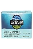 Algopix Similar Product 7 - Wild Planet Mackerel Wild Fillet Extra