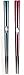 Algopix Similar Product 2 - Nakano KAZE Natural Wood Chopsticks