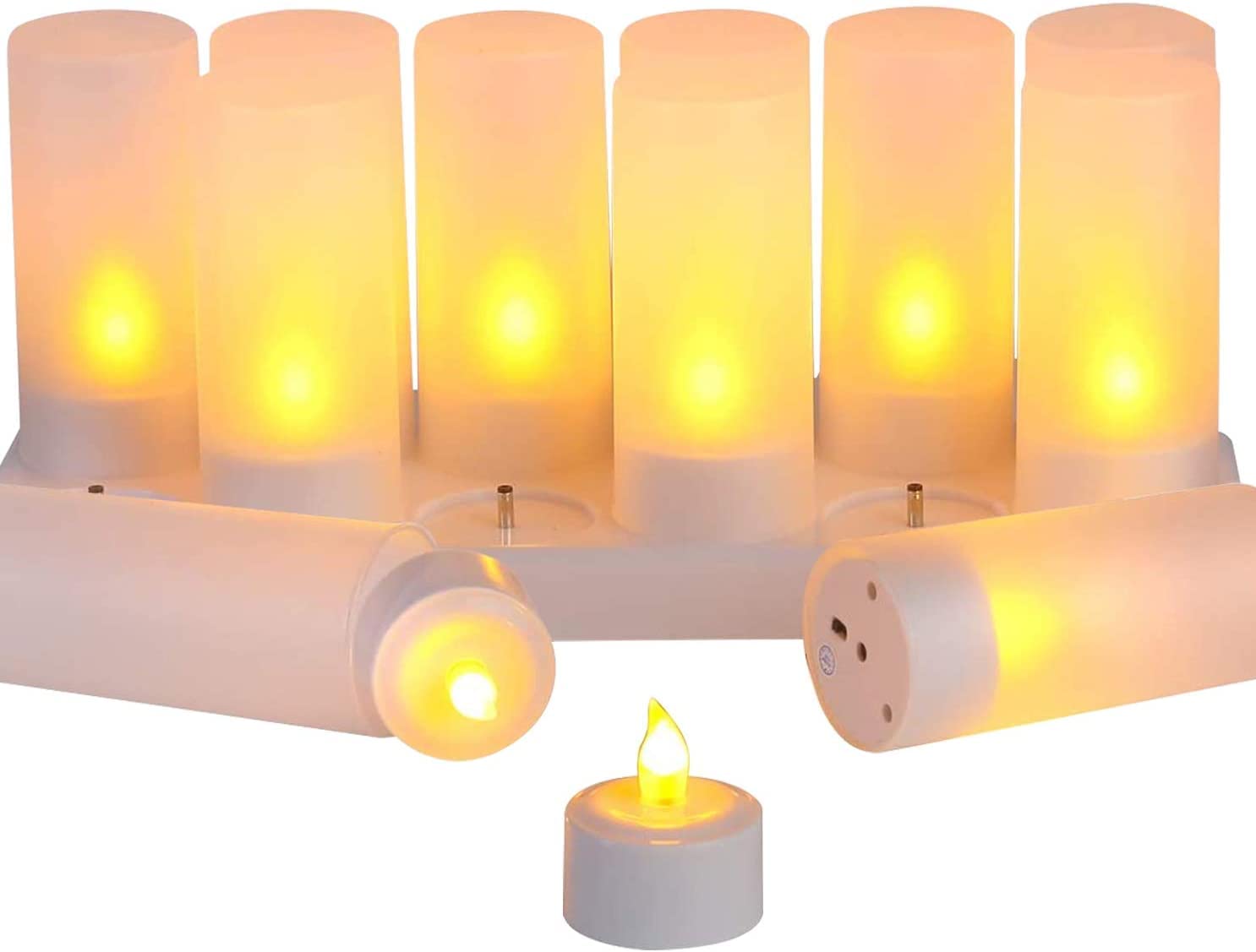 Algopix Similar Product 1 - EXPOWER Flameless Candles  12