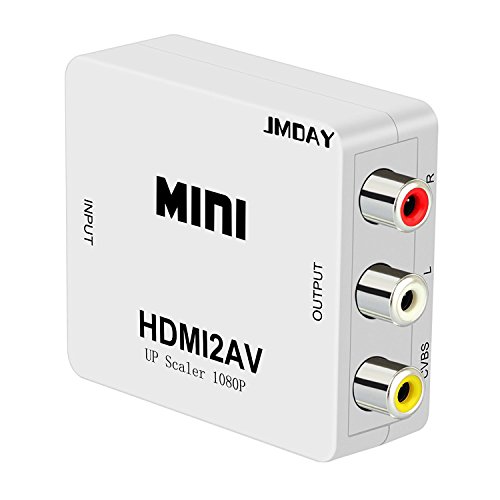 Algopix Similar Product 15 - Jmday 1080p HDMI to AV 3RCA CVBS