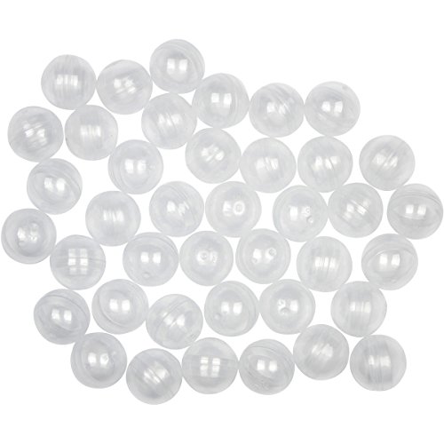 Algopix Similar Product 1 - VictorieLei 50 Small Clear Round