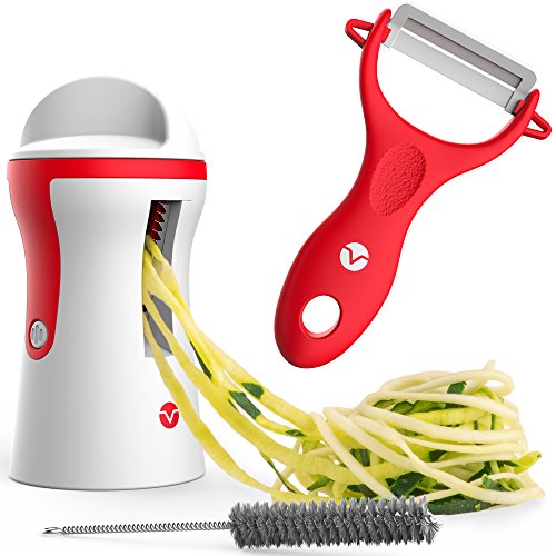 Algopix Similar Product 12 - Vremi Spiralizer Vegetable Slicer Set
