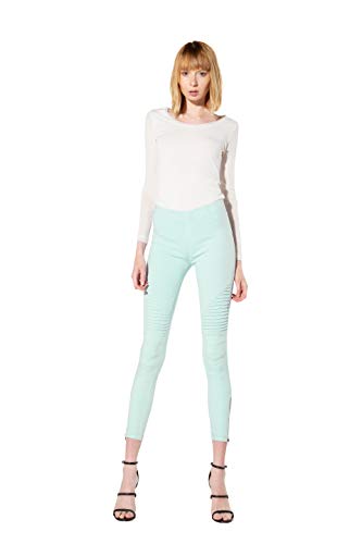 Algopix Similar Product 15 - Beulah OP7019 Moto Jeggings Mint