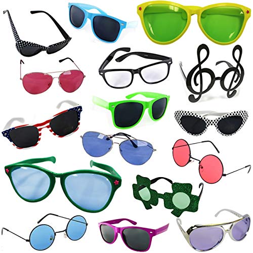 Algopix Similar Product 13 - Funny Party Hats Costume Sunglasses 