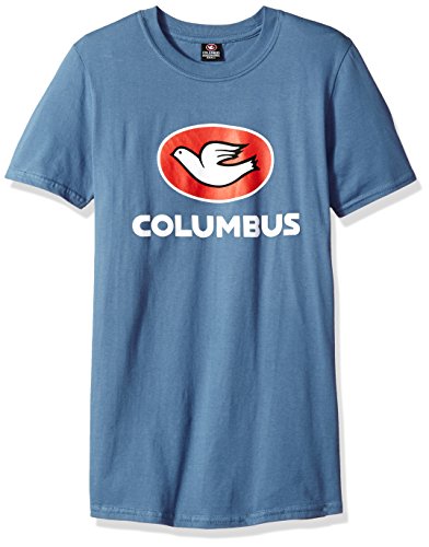 Algopix Similar Product 19 - Cinelli  COLUMBUS STEEL BLUE TSHIRT