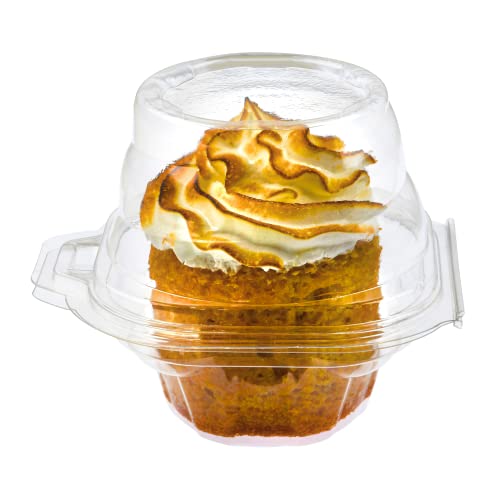 Algopix Similar Product 12 - Green Direct Clear Cupcake Boxes