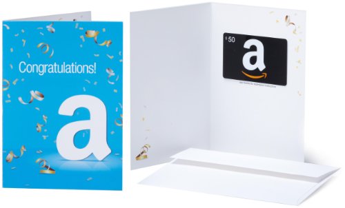 Algopix Similar Product 2 - Amazoncom 50 Gift Card in a Greeting