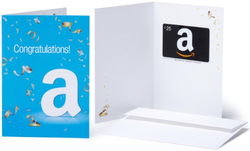 Algopix Similar Product 3 - Amazoncom 25 Gift Card in a Greeting