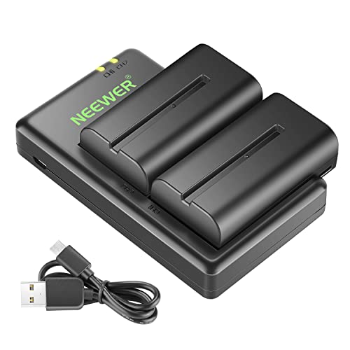 Algopix Similar Product 20 - Neewer NPF550 Battery Charger Set