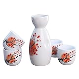 Algopix Similar Product 1 - Tosnail 5 pcs Ceramic Japanese Sake Set