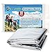Algopix Similar Product 3 - Emergency Blankets Pack of 10 Mylar